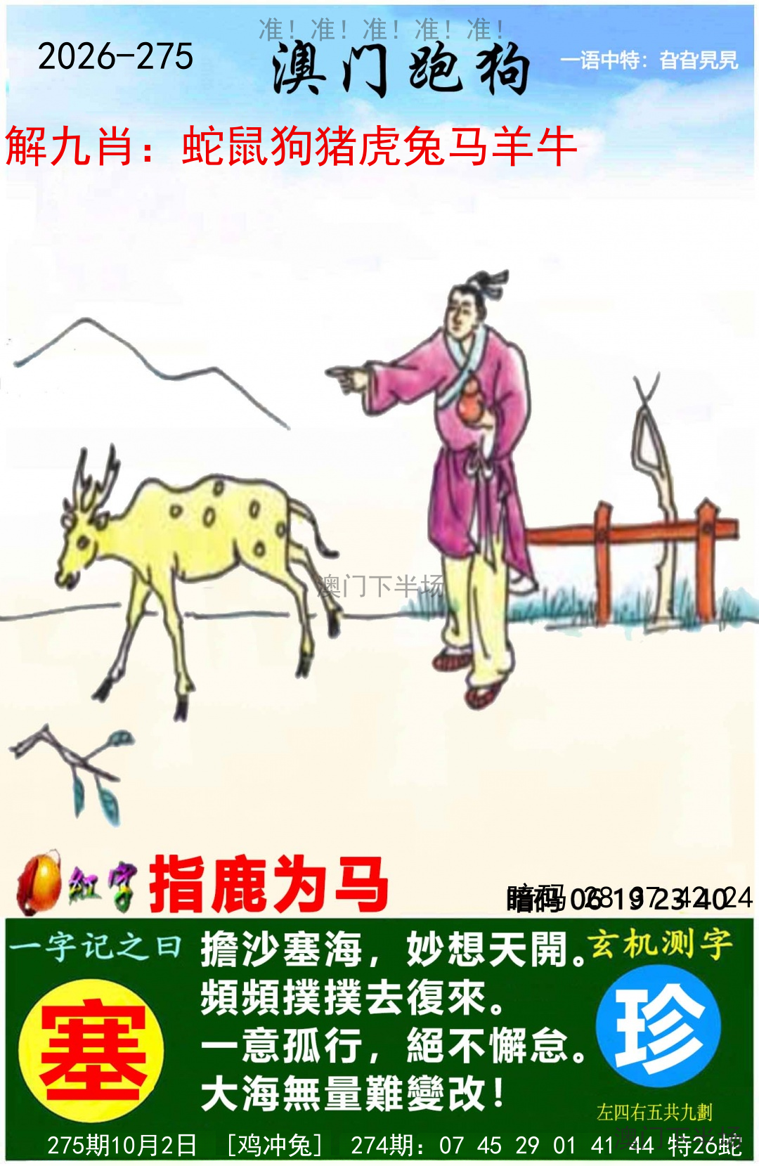 澳门跑马